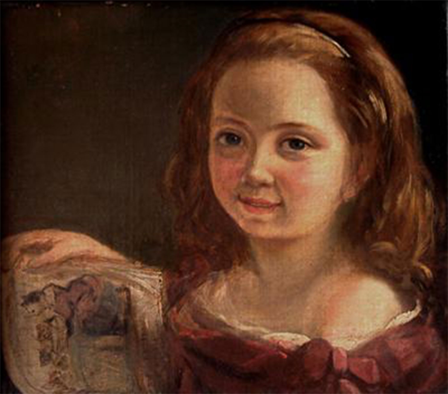 Ada Lovelace portrait as a child
